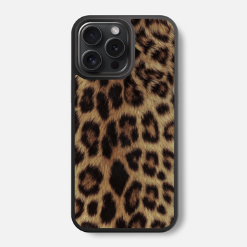 Golden Prowl Glass Phone Case