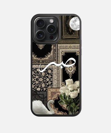 Golden Sabr Glass Phone Case