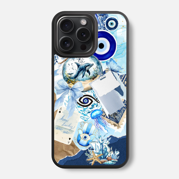 Dolphin Globe Glass Phone Case