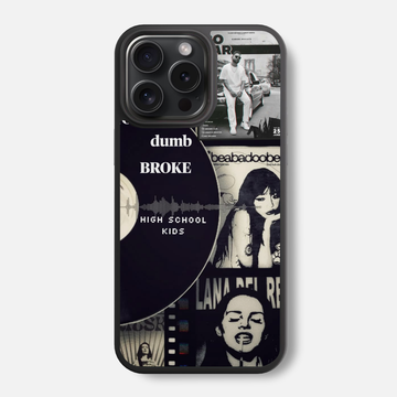 Indie Mixtape Glass Phone Case