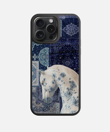 Porcelain Steed Glass Phone Case