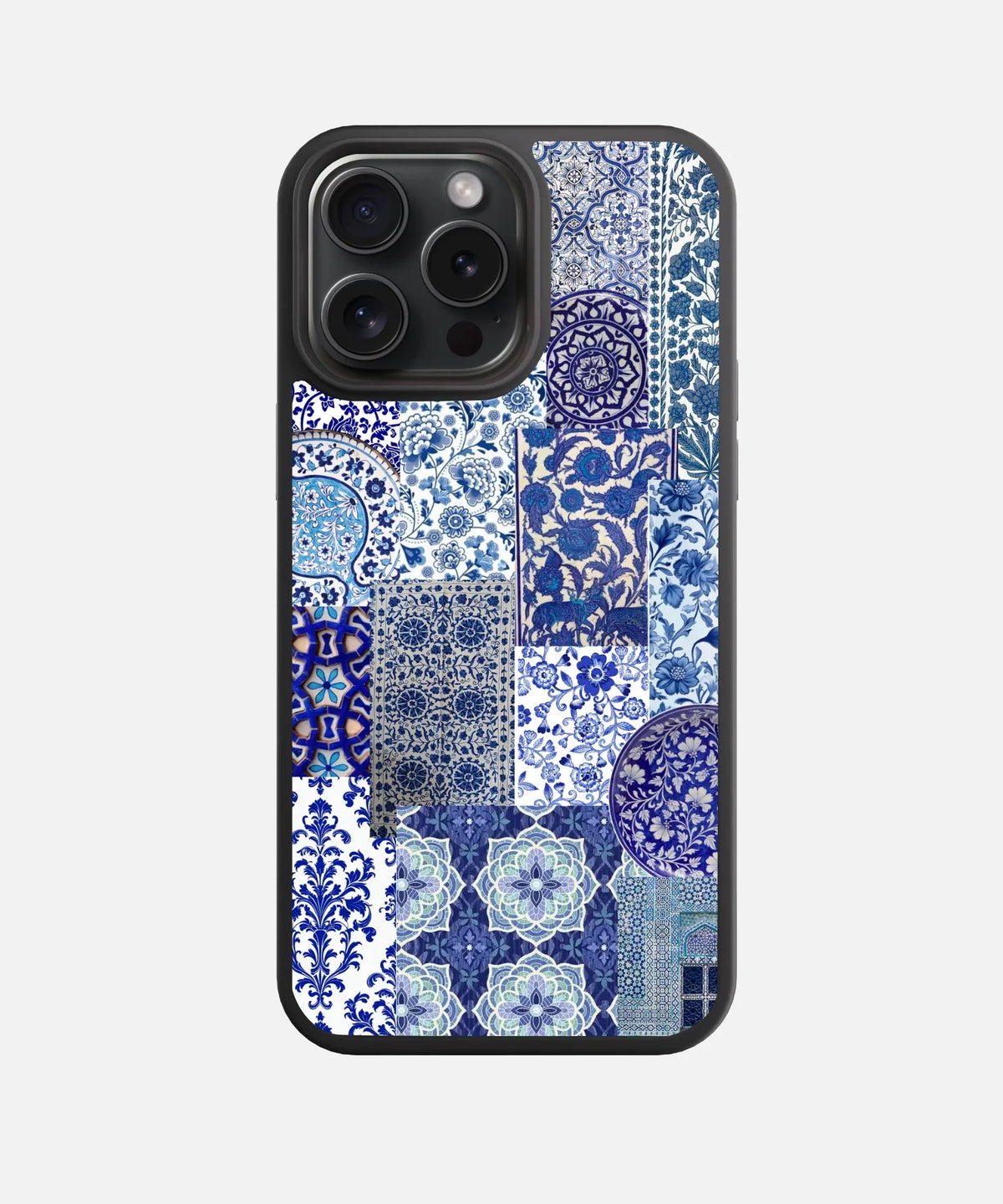 Persian Tilework Glass Phone Case