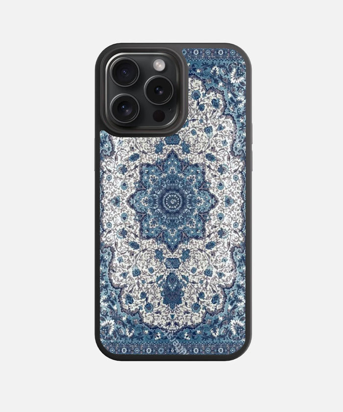 Frost Medallion Glass Phone Case