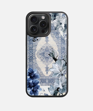 Whispering Lily Glass Phone Case