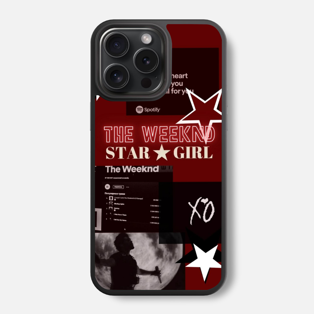 Star Girl Midnight Glass Phone Case