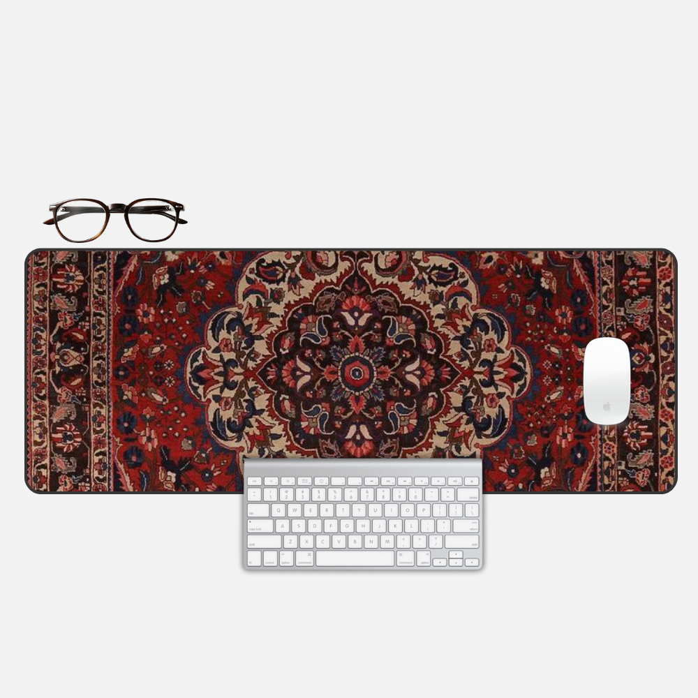 Persian Classic Desk Mat and Gaming Mouse Pad