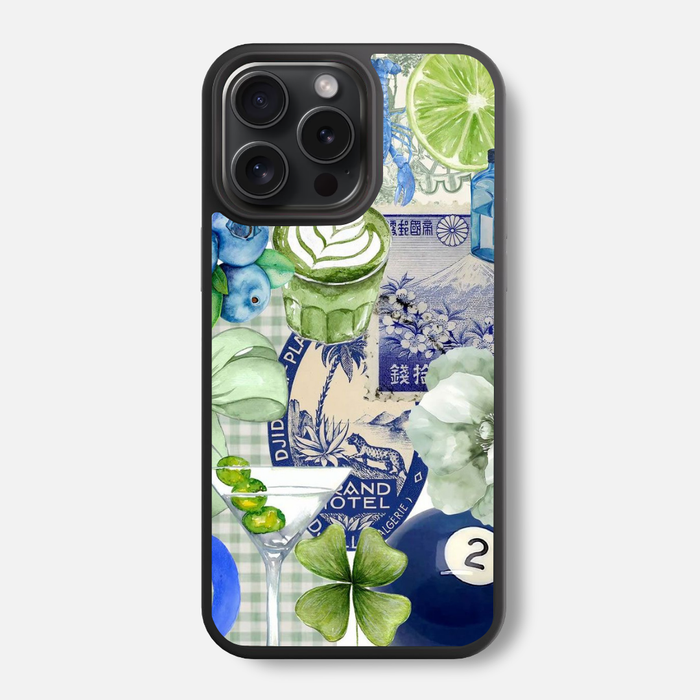 Matcha Martini Glass Phone Case