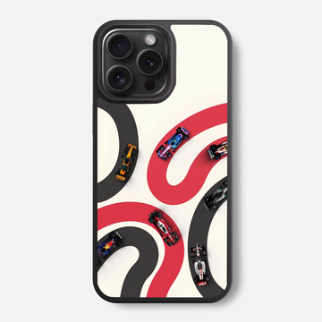 Grand Prix Curves Glass Phone Case