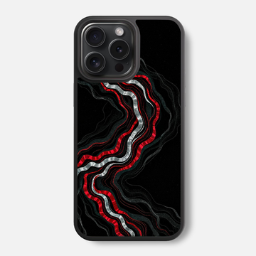Molten Ruby Glass Phone Case