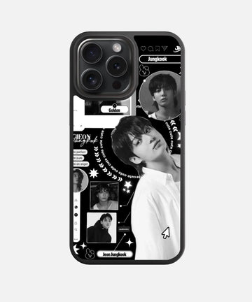 Digital Soulmate Glass Phone Case