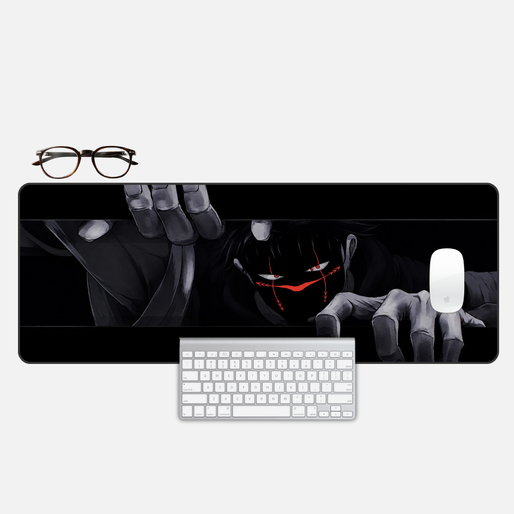 Dark Entity Desk Mat and Gaming Mouse Pad