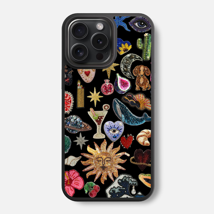 Mystic Symbol Glass Phone Case