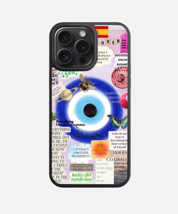 Manifest Your Destiny Glass Phone Case