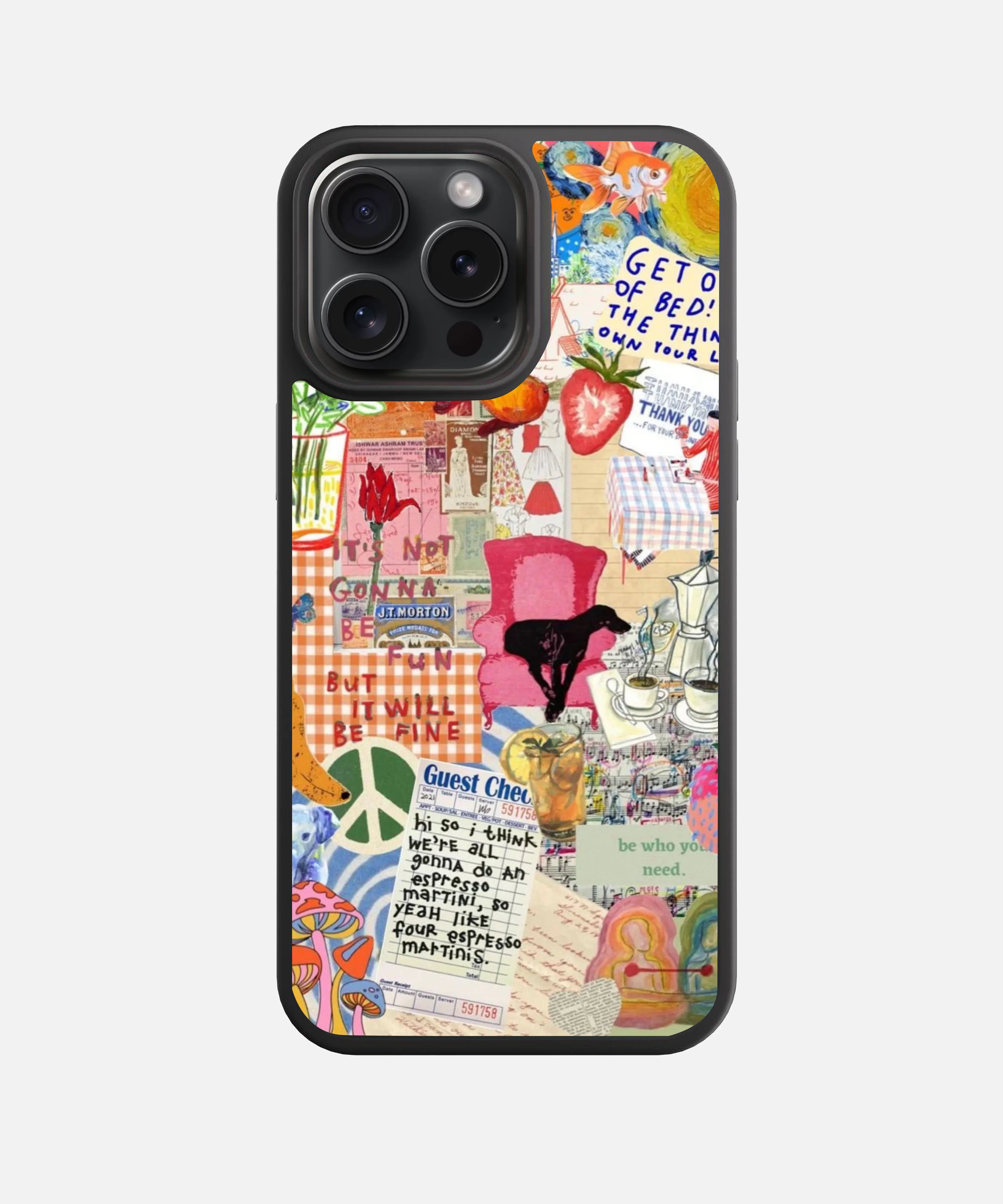 Espresso Martini Dreams Glass Phone Case