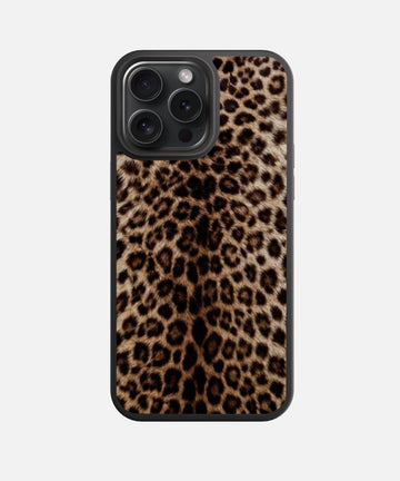 Wild Cheetah Chic Glass Phone Case