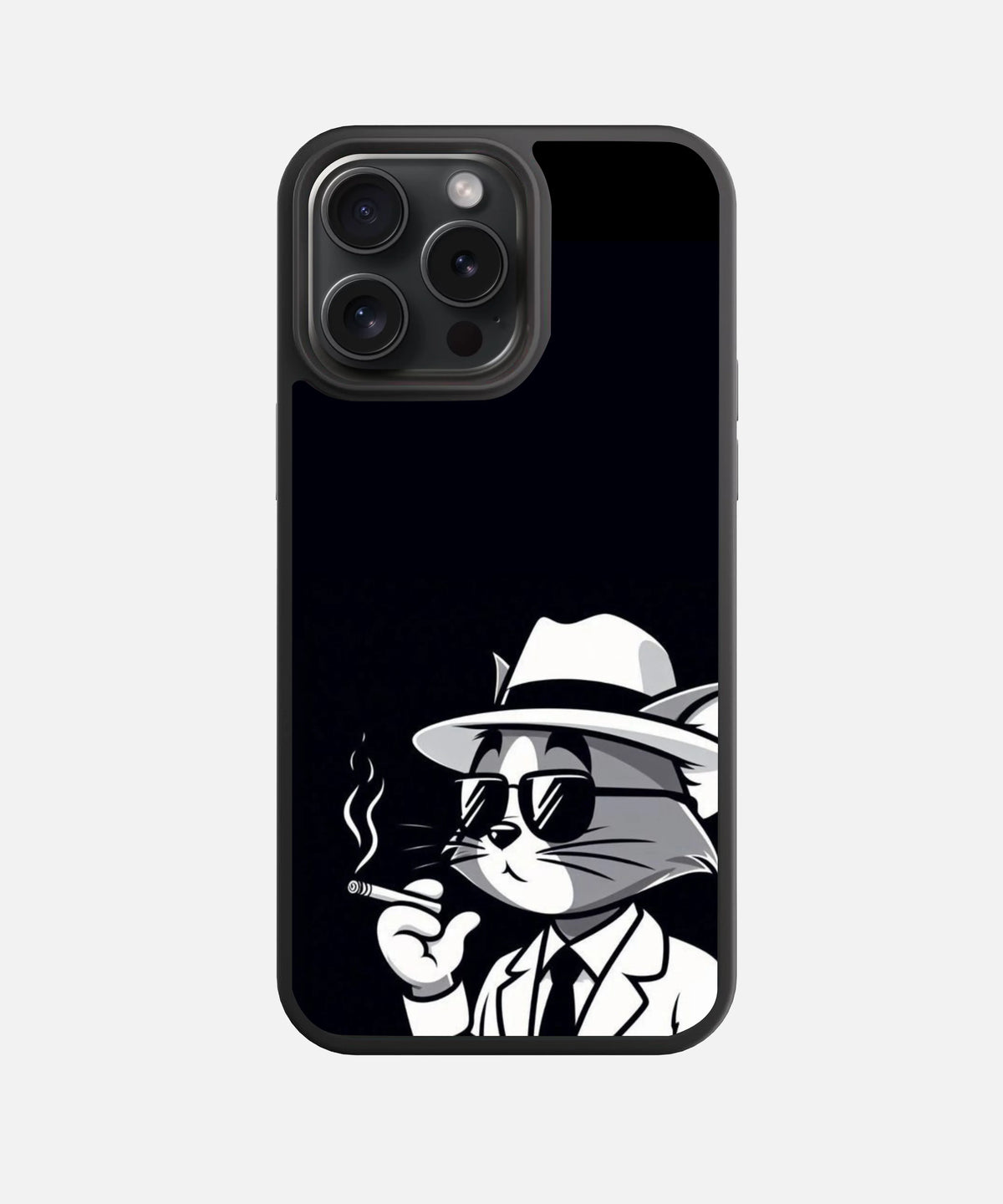 Smokey Tom Glass Phone Case