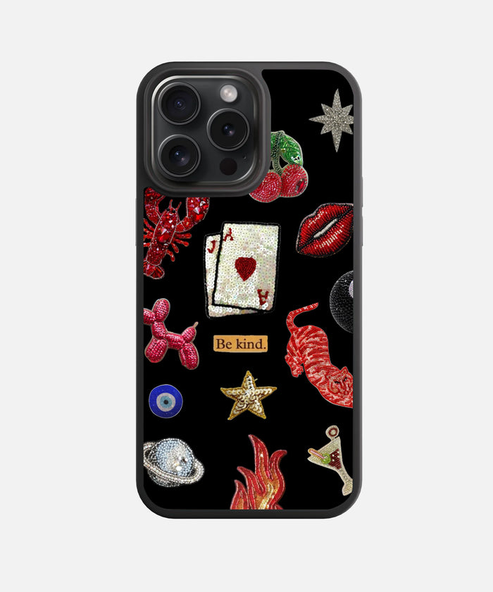 Colorful Chaos Glass Glass Phone Case