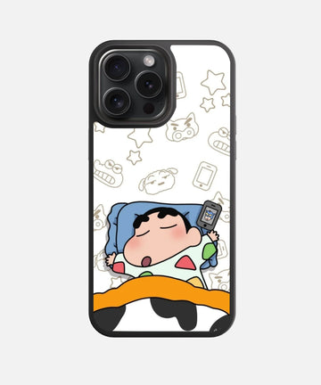 Crayon Shin-chan Slumber Glass Phone Case
