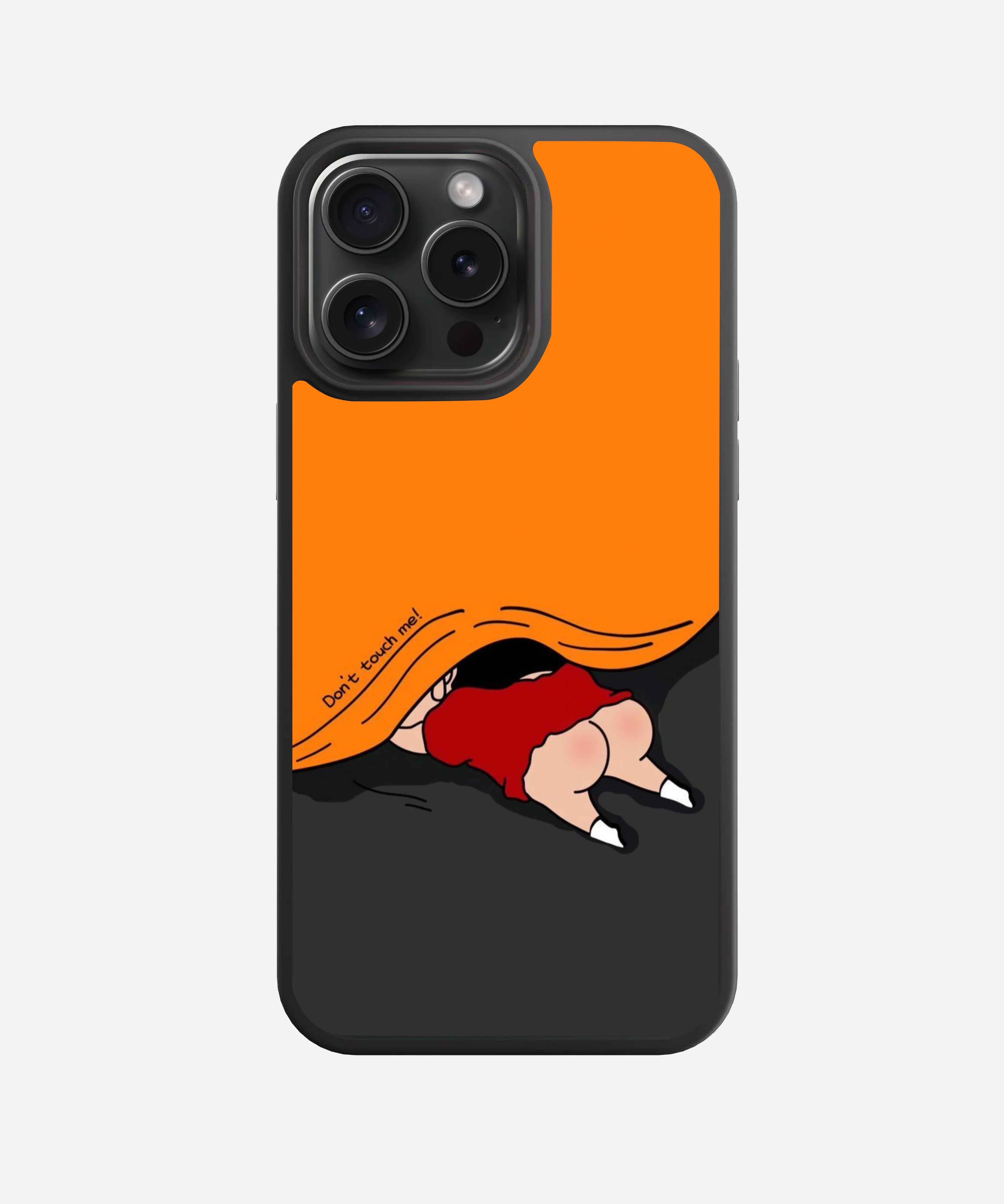 Peek-a-Booty Shinchan Glass Phone Case