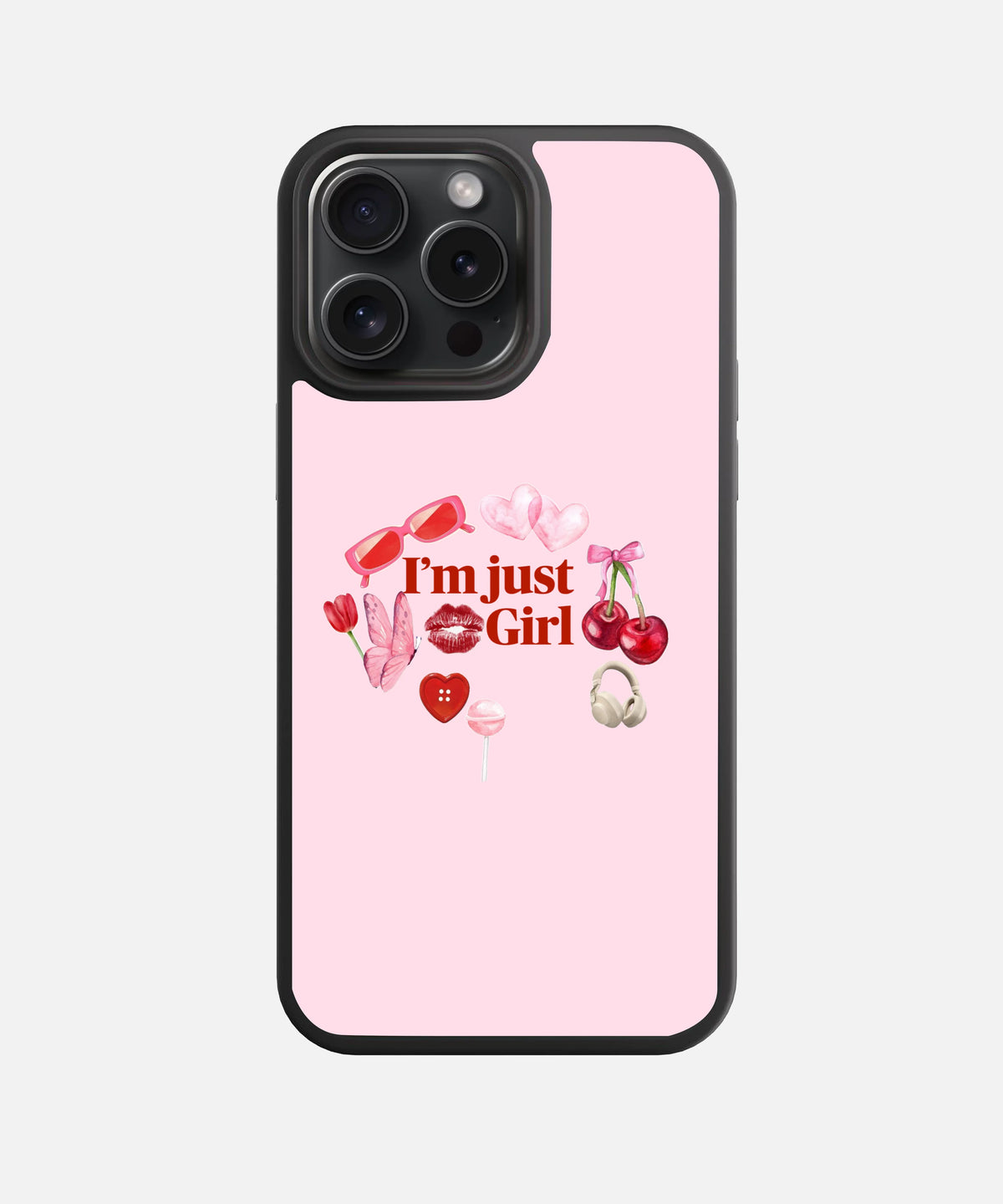 Girly Pop Glass Phone Case